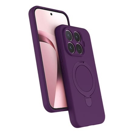 Newface Xiaomi Mi 17t Pro Regal Magsafe Standlı Kapak - Derin Mor