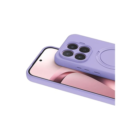 Newface Xiaomi Mi 17t Pro Regal Magsafe Standlı Kapak - Lila