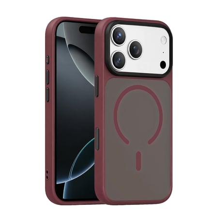 Joko Apple İphone 18 Pro Megane Magsafe Kapak - Bordo