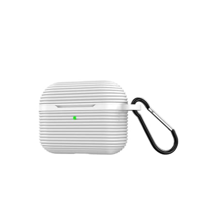 Apple Airpods 4 (4.nesil)/airpods 5 (5.nesil) Raven Silikon Kılıf - Beyaz