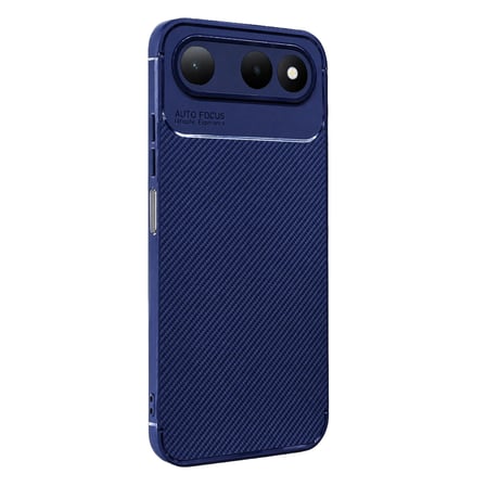 Newface Tecno Spark 50 5G Auto Focus Karbon Kapak - Lacivert