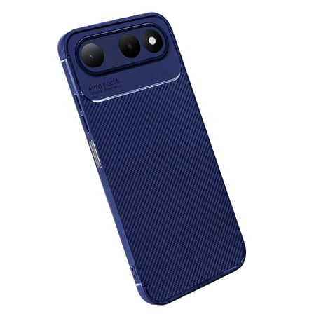 Newface Tecno Spark 50 5G Auto Focus Karbon Kapak - Lacivert