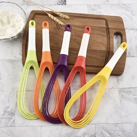 Silikon Saplı 2 İşlevli Çırpıcı (balon Ve Düz)