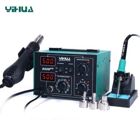 Yihua 852D++ Sıcak Hava Üflemeli Havya İstasyonu 650W