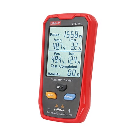 UNI-T UT673PV Güneş MPPT Ölçer 800W 60V 35A
