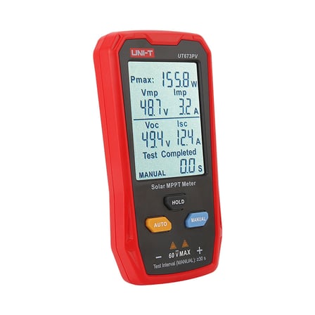UNI-T UT673PV Güneş MPPT Ölçer 800W 60V 35A