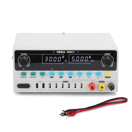 YIHUA 3005D-V – 30V 5A Dijital Doğrusal DC Güç Kaynağı