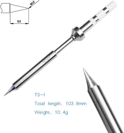 Miniware TS100/TS-101 Havya Uyumlu TS-I Tip Akıllı Lehimle Havya Ucu