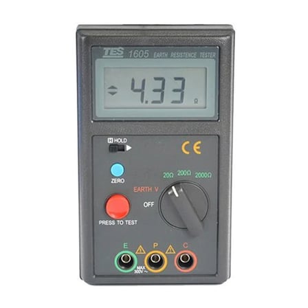 TES-1605 Toprak Direnci Ölçer