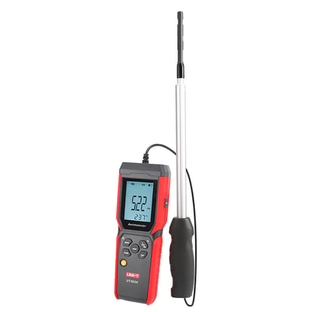 Uni-t UT362H Pervane anemometre kanal içi ölçümler için Anemometre