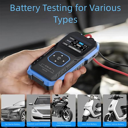 FNIRSI BTM-24  12V/24V Dijital Akü Test Cihazı