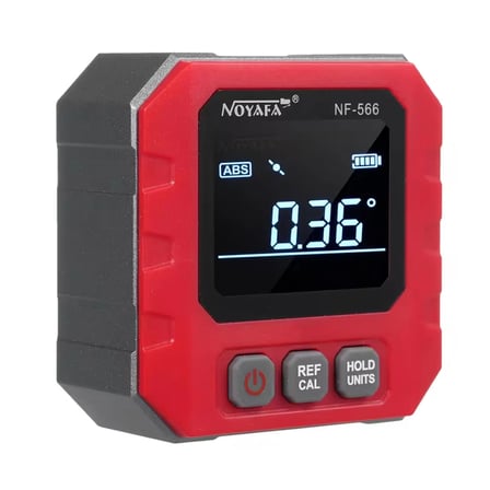 Noyafa NF-566 Dijital İnklometre Eğim Ölçer Arka Işıklı