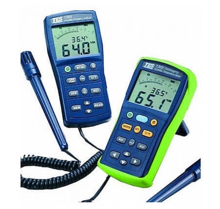 TES-1364 Sıcaklık/Nem Ölçer (Dual LCD)