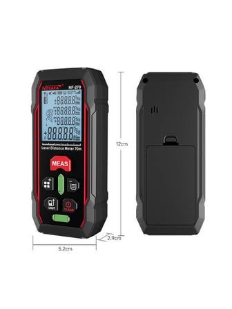 Noyafa NF-270 Lazer Mesafe Ölçer 70m Siyah Alan Hacim Pisagor Ölçüm Cihazı