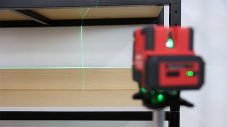 UNI-T LM570LD-II Lazermetre Yeşil Çizgi 10m Siyah