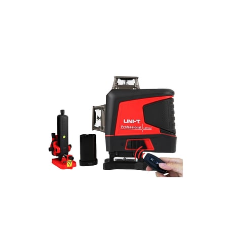 UNI-T LM575LD Lazer Metre Yeşil 3D 12 Çizgi 40m Siyah - Kırmızı