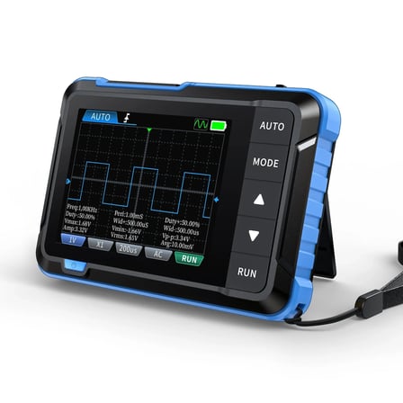 FNIRSI DSO-153H Dijital Osiloskop ve Sinyal Jeneratörü 1 MHz 5 MS/s 2.8 İnç LCD