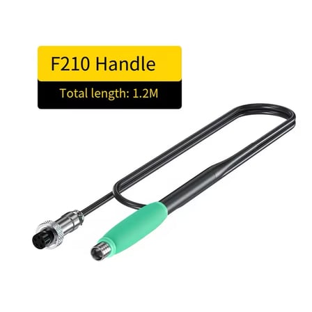 FNIRSI F210 Havya Kolu DWS-200 Aksesuar 1.2 Metre Siyah Yeşil