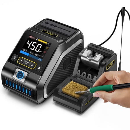 Fnirsi DWS-200 200W F210 Uyumlu Lehimleme İstasyonu 2.8 İnç TFT Ekran