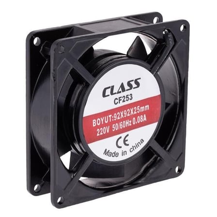 Class CF 253 92x92x25 AC 220V Aksiyel Fan