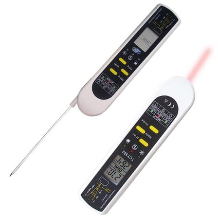 TFA 31.1119 Dualtemp Pro Termometre Problu ve Lazerli Siyah