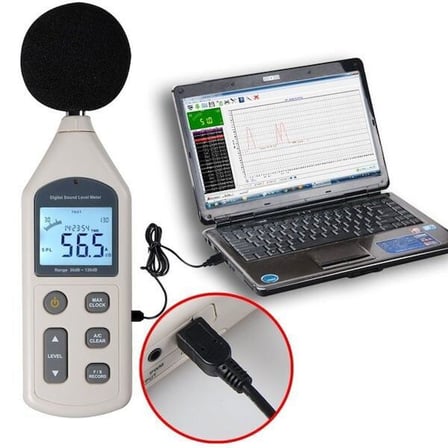 Benetech GM1356 Desibel Ölçüm ve Kayıt Cihazı