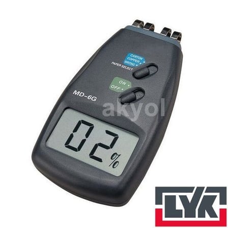 LYK MD6G Kağıt Nem Ölçüm Cihazı