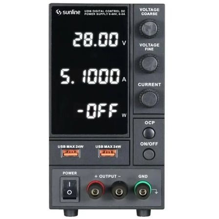 Sunline U206 60V 5A 300W Programlanabilir DC Güç Kaynağı