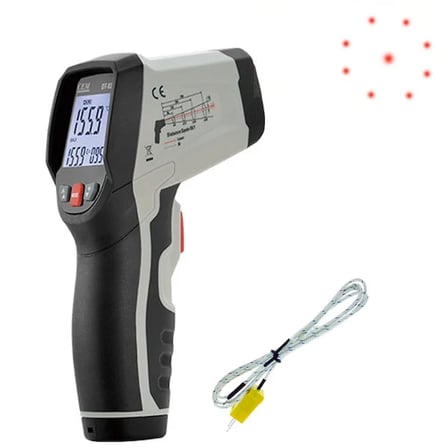Cem DT835 Dairesel Lazer Işıklı Termometre 800°C
