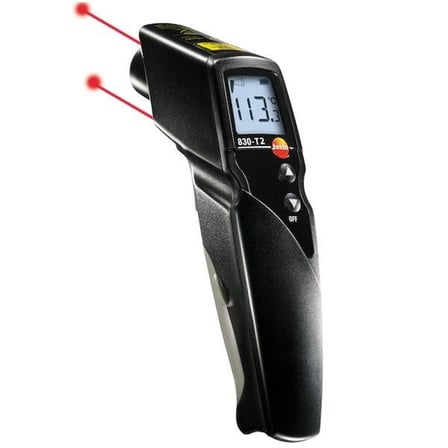 Testo 830-T2 Termometre Çift Lazerli Siyah