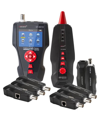 Noyafa NF-8601W Çok Fonksiyonlu Kablo Test Cihazı PoE Ping TF LCD