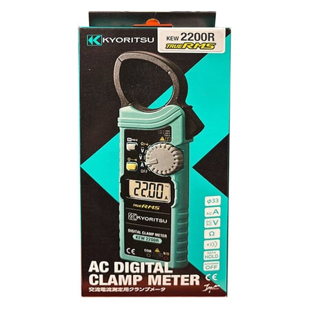 Kyoritsu KEW 2200R 1000A AC True RMS Pensampermetre