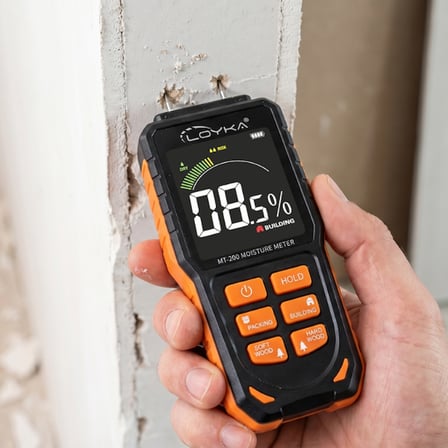 MT-200 İğne Problu Nem Ölçer Ahşap, Karton, Yapı Malzemeleri Nem Ölçer