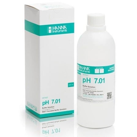 Hanna Instruments HI7007L Ph7 Kalibrasyon Solüsyon Çözeltisi 500mL