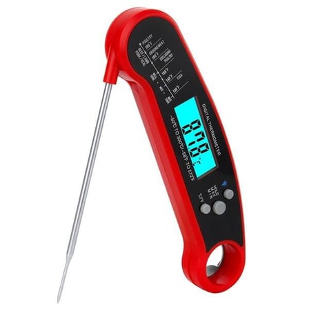 TFA Inno 502 Dijital Mutfak Termometresi Katlanır Problu LCD Ekran