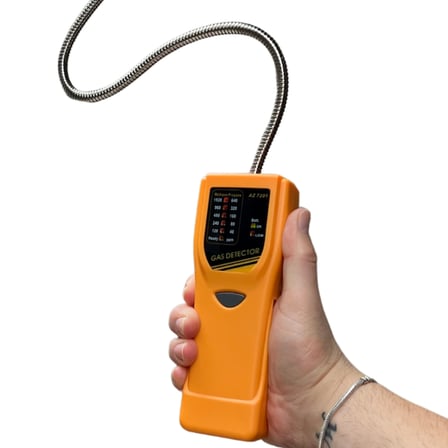 OEM AZ 7201 Gaz Ölçüm Cihazı Yanıcı Gaz Dedektörü Siyah