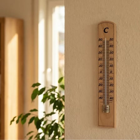 tfa 12.1004 ahşap duvar termometresi