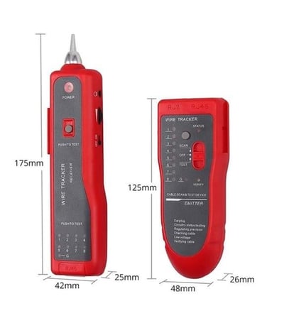 Electroon AR-868 Çantalı Kablo Bulucu ve Network Kablo Test Cihazı Bili