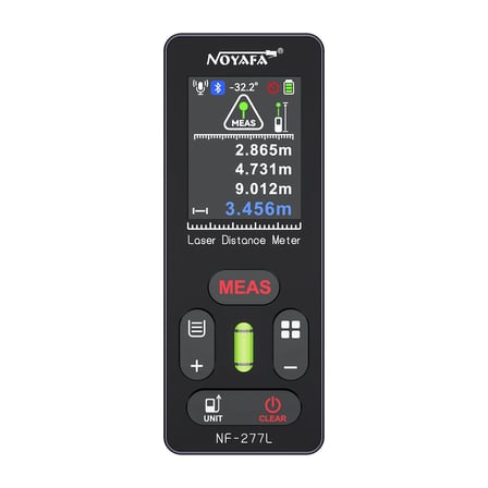 Noyafa NF-277L Lazermetre 100m Yeşil Lazer Siyah Dijital Mesafe Ölçer