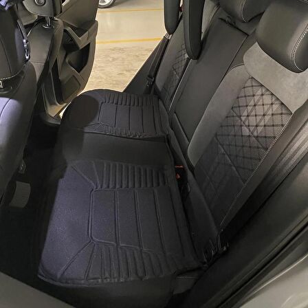 Chery Tiggo Lüx Oto Koltuk Minderi Ön Arka Oturak 3'lü Set BUMERANG Serisi SİYAH