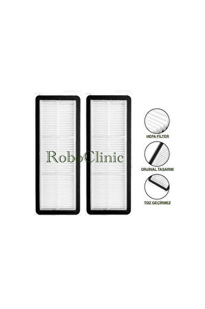 Roborock Qrevo S Robot Süpürge Uyumlu Fırça, Hepa Filtre, Mop Seti-8 Parça