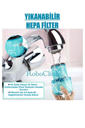 Dyson Turkuaz V15 Detect Dik Süpürge Uyumlu Hepa Filtre