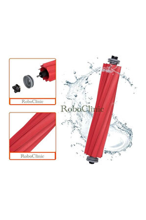 Roborock Qrevo S Robot Süpürge Uyumlu Yedek Fırça,Hepa Filtre Seti-6 Parça