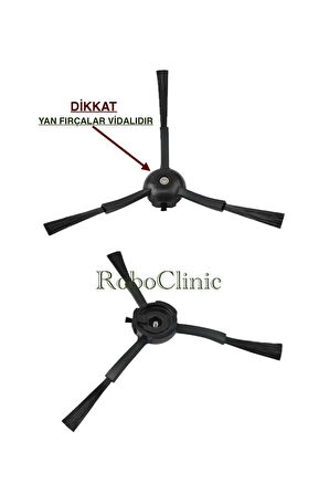 Xiaomi Mi Robot Vacuum Mop 2 Pro Siyah (MODEL KOD:MJST1SHW) Uyumlu Yenileme Seti-6 Parça