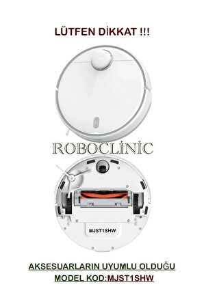 Xiaomi Mi Robot Vacuum Mop 2 Pro Beyaz (MODEL KOD:MJST1SHW) Uyumlu Yenileme Seti-6 Parça