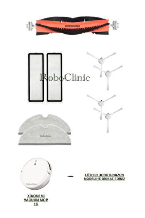 Xiaomi Mi Robot 1c / 2c / F9 Vacuum Mop (model kod:STYTJ02ZHM),1c (model kod:STYTJ01ZHM),Uyumlu Set