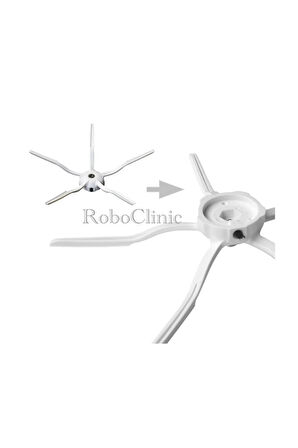 Roborock Q7 series 2 Adet Yan Fırça