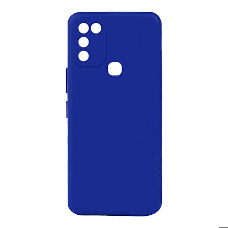Infinix Hot 10 Play Uyumlu Kılıf Esnek Pürüzsüz Yumuşak Mat Silikon Flexible Matte Silicone