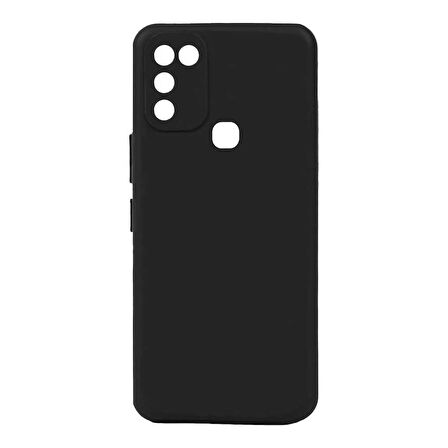 Infinix Hot 11 Play Uyumlu Kılıf Esnek Pürüzsüz Yumuşak Mat Silikon Flexible Matte Silicone