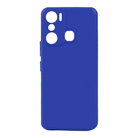 Infinix Hot 20i Uyumlu Kılıf Esnek Pürüzsüz Yumuşak Mat Silikon Flexible Matte Silicone